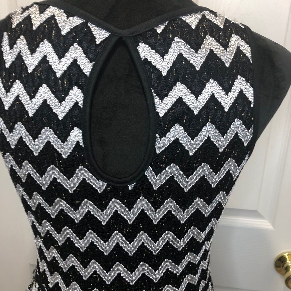 Studio Y black & white dress size xl - Picture 10 of 11